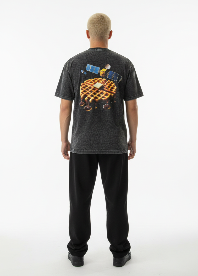 Oversized AST Space Waffle Tee