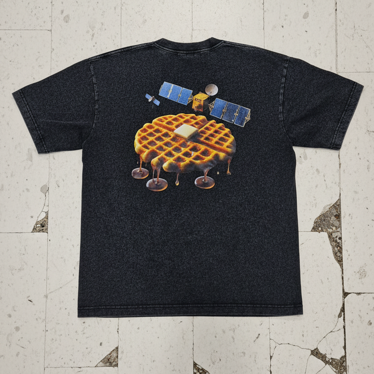 Oversized AST Space Waffle Tee